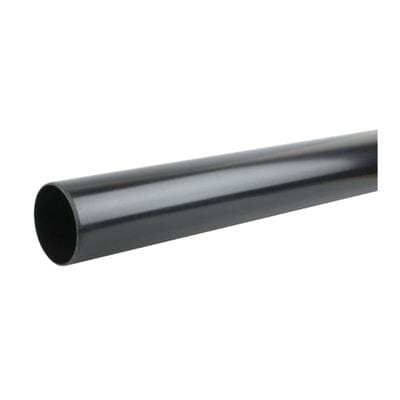 110mm Plain Soil Pipe x 3m - All Colours - Floplast
