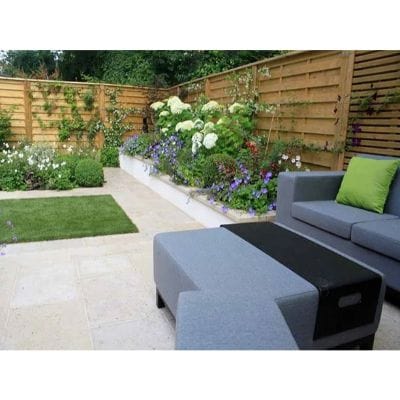 Level Top Hit and Miss Fence Panel (Horizontal Boards) - All Sizes