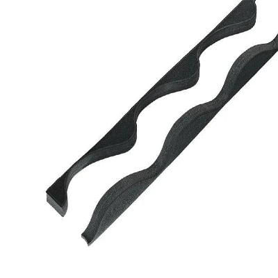 Fillers to Fit 41/1000 Cladco Tileform Profile Supaseal (25mm) Black with 6mm Base (Pack of 2) - Cladco