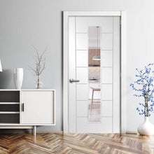 Load image into Gallery viewer, Palermo 1 Light Internal White Primed Door with Clear Glass - XL Joinery
