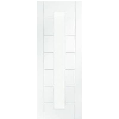 Palermo 1 Light Internal White Primed Door with Clear Glass - XL Joinery