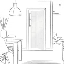 Load image into Gallery viewer, Palermo Bi-Fold Internal White Primed Door - XL Joinery
