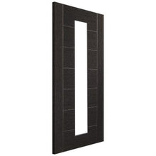 Load image into Gallery viewer, Palermo Pre-Finished Internal Dark Grey Door with Clear Glass 1981 x 686 x 35mm - XL Joinery
