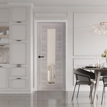 Load image into Gallery viewer, White Grey Palermo Internal Laminate Clear Glass Door - XL Joinery
