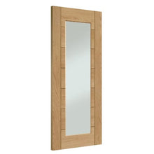 Load image into Gallery viewer, Palermo Essential 1 Light Pre-Finished Internal Oak Door with Clear Glass - XL Joinery
