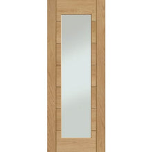 Load image into Gallery viewer, Palermo Essentials 1 Light (Clear Glass) Internal Oak Door - XL Joinery
