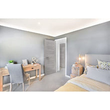 Load image into Gallery viewer, White Grey Palermo Internal Laminate Door - XL Joinery
