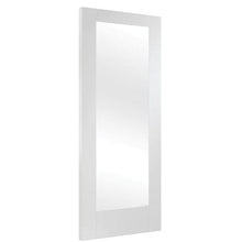 Load image into Gallery viewer, Pattern 10 Internal White Primed Fire Door with Clear Glass - XL Joinery
