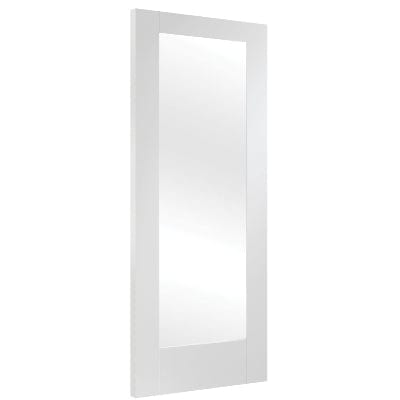 XL Joinery Pattern 10 Internal White Primed Door with Obscure Glass ...
