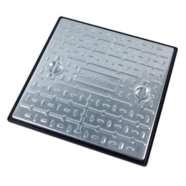 Steel Manhole Cover and Frame 600 x 600 x 30mm (5 Tonne)