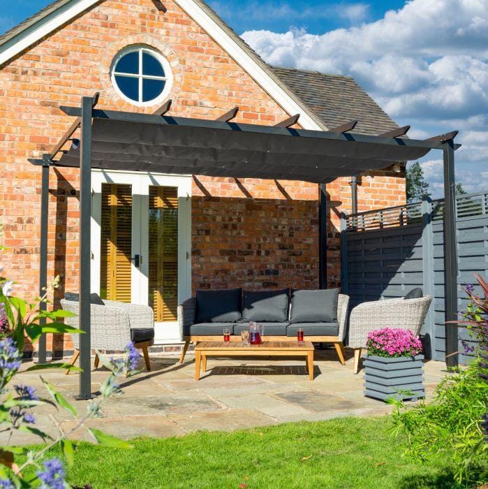 Venetian 4 x 3 Grey Canopy