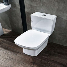Load image into Gallery viewer, Piccolo Close Coupled Toilet with Open Access Back - Aqua
