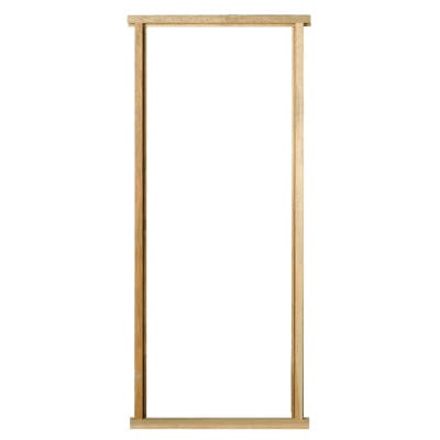 External oak door frame