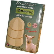 Load image into Gallery viewer, Eco-Economiser Hot Water Cylinder Lagging Jacket - 36&quot; x 18&quot; - Sheepwool Insulation
