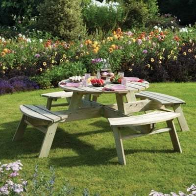 Picnic Table - All Types - Rowlinson Outdoor & Garden