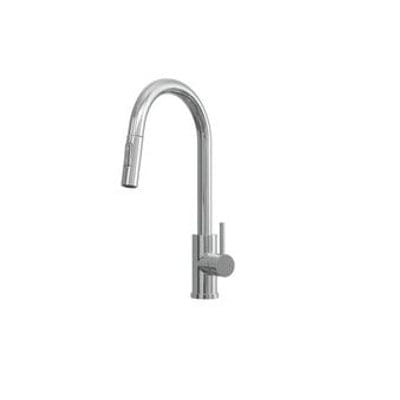 Kitchen Sink Mixer w/ Pull-Out Hose and Spray Head - Ellsi