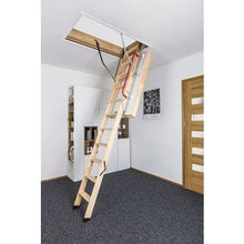 Load image into Gallery viewer, LWT Energy Efficient Wooden Loft ladder - All Sizes - Fakro
