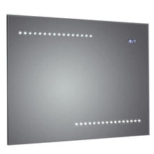 Load image into Gallery viewer, Quay Rectangular LED Mirror with Bevelled Edge - 800 x 600mm - Aqua
