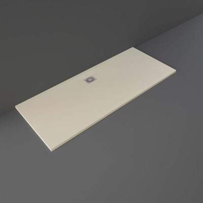 Feeling Bathtub Replacement Shower Tray Solid Cappuccino - All Sizes - RAK Ceramics