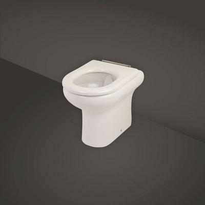 Compact Special Needs Rimless Back to Wall WC Pan - All Sizes - RAK Ceramics