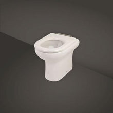 Load image into Gallery viewer, Compact Special Needs Rimless Back to Wall WC Pan - All Sizes - RAK Ceramics
