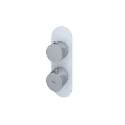 Feeling Round Single Outlet Thermostatic Concealed Shower Valve - All Colours - RAK Ceramics