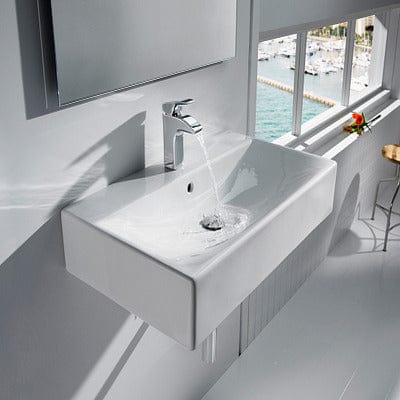 Diverta Wall-Hung Or Over Countertop 1Th Basin - Roca