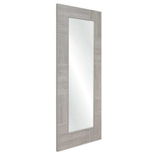 Load image into Gallery viewer, White Grey Ravenna Internal Laminate Clear Glass Door - XL Joinery
