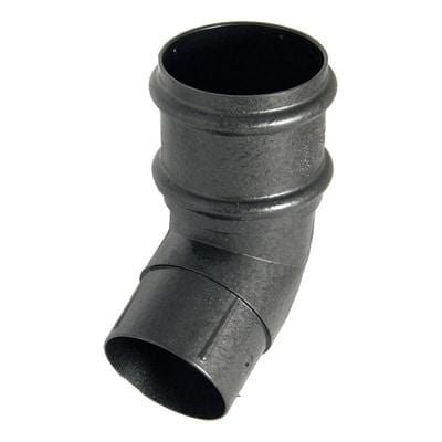 Round Downpipe Offset Bend 112.5 Degree x 68mm - All Colours - Floplast Drainage