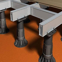 Load image into Gallery viewer, RDA-C Adjustable Self-Leveling Decking Pedestal for Aluminium joist - All Sizes
