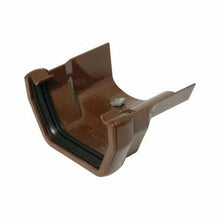 Load image into Gallery viewer, Square to Cast Iron Ogee Right Hand Gutter Adaptor x 114mm - Floplast Guttering
