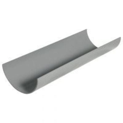 Half Round Gutter 76mm x 2m - Floplast Guttering
