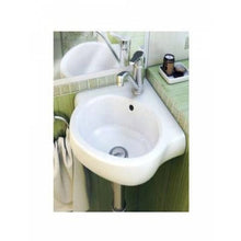 Load image into Gallery viewer, Meridian-N Compact 350mm Wall-Hung Corner Basin 1Th - Roca
