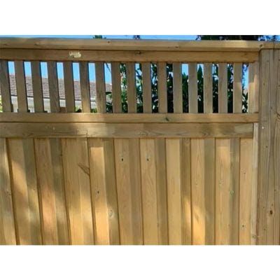 Roman Fence Panel Topper - 0.33m x 1.83m - Jacksons Fencing
