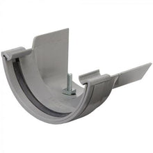 Load image into Gallery viewer, PVC Half Round to Cast Iron Ogee Right Hand Gutter Adaptor x 112mm - Floplast Guttering
