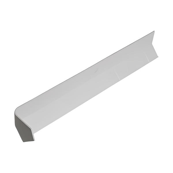 Cover Board External Corner Joint Trim White