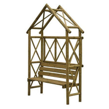 Load image into Gallery viewer, Rustic Seat - Rowlinson Arbour
