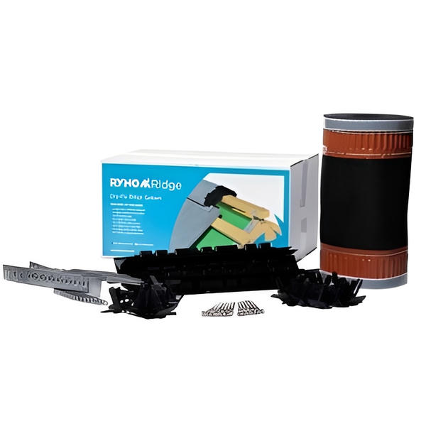 Ryno Dry-Fix Ridge Ventialtion Kit x 6m Brown