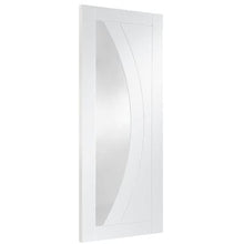Load image into Gallery viewer, Salerno Internal White Primed Fire Door with Clear Glass - XL Joinery

