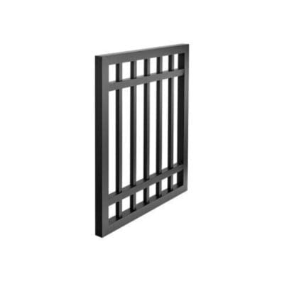 Cladco Aluminium Balustrade Handrail Gate 800mm x 950mm - Black - Cladco