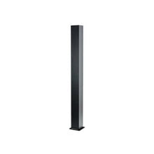 Load image into Gallery viewer, Cladco Aluminium Balustrade Post 1200mm x 100mm x 100mm - Black with Cap and Foot Caps
