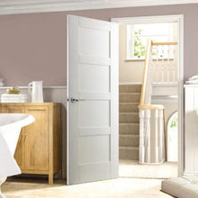 Load image into Gallery viewer, Shaker 4 Panel Internal White Primed Door - XL Joinery
