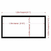 Load image into Gallery viewer, Storage Box  - 4ft x 2ft (Tongue and Groove) - Shire
