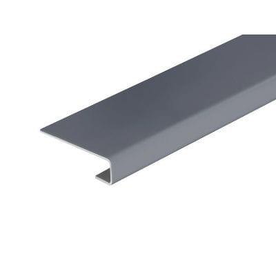 Cladco 3m Fibre Cement Single Board Connection Profile Trim - All Colours - Cladco