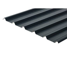 Load image into Gallery viewer, Cladco 32/1000 Box Profile PVC Plastisol Coated 0.7mm Metal Roof Sheet (Slate Blue) - All Sizes - Cladco
