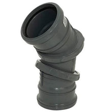 Load image into Gallery viewer, 110mm Soil Adjustable Bouble Socket Bend - All Colours - Floplast

