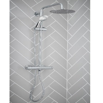 Sphere Thermostatic Shower Column - All Finishes - Aqua