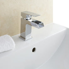 Load image into Gallery viewer, Stream Chrome Basin Mixer w/ Click-Clack Waste - All Sizes - Aqua
