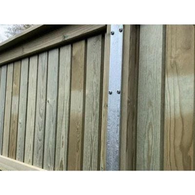 Mi-T Post - Galvanised 50mm x 50mm x 2.7m incl 12 Screws - Jacksons Fencing