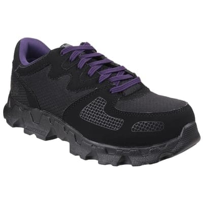 Powertrain Ladies Safety Shoe Black/Purple - All Sizes - Timberland